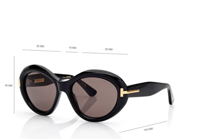 Lunettes de soleil ovales Icon