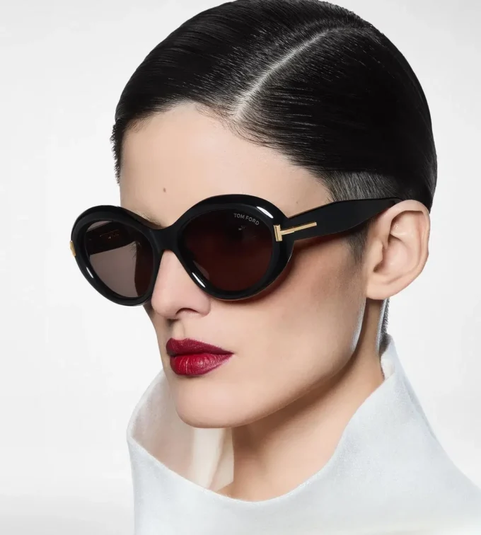 Lunettes de soleil ovales Icon