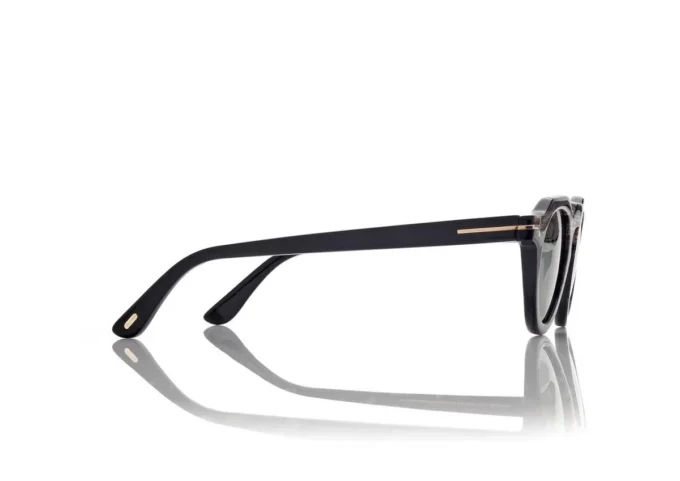 Lunettes de soleil rondes en corne Lunettes de soleil rondes en corne