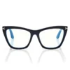 Lunettes de vue Blue Block Cat Eye avec clip solaire Lunettes de vue Blue Block Cat Eye avec clip solaire