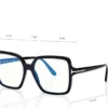 Lunettes de vue carrées bleues Lunettes de vue carrées bleues