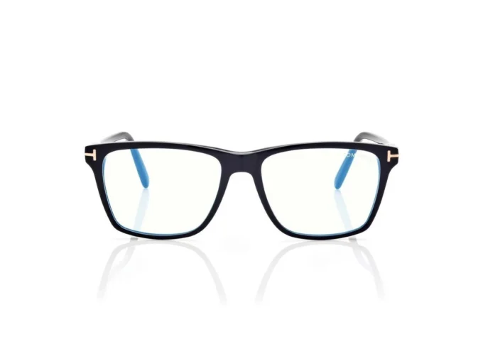 Lunettes de vue carrées Blue Block