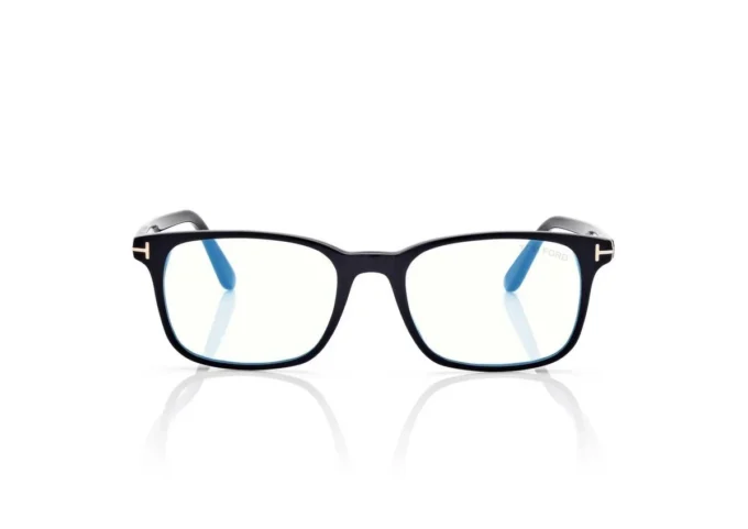 Lunettes de vue carrées Blue Block