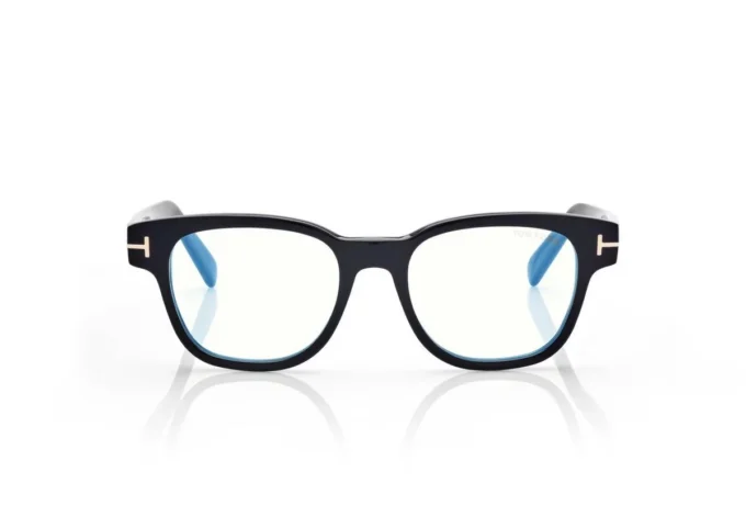 Lunettes de vue carrées Blue Block