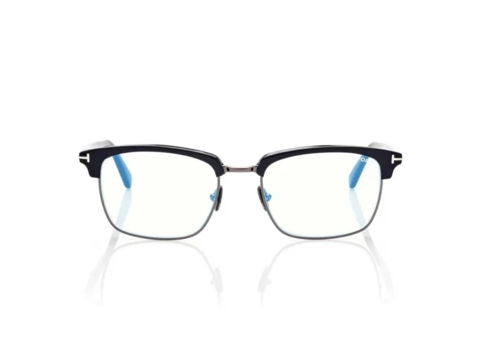 Lunettes de vue carrées Blue Block
