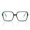 Lunettes de vue carrées Blue Block