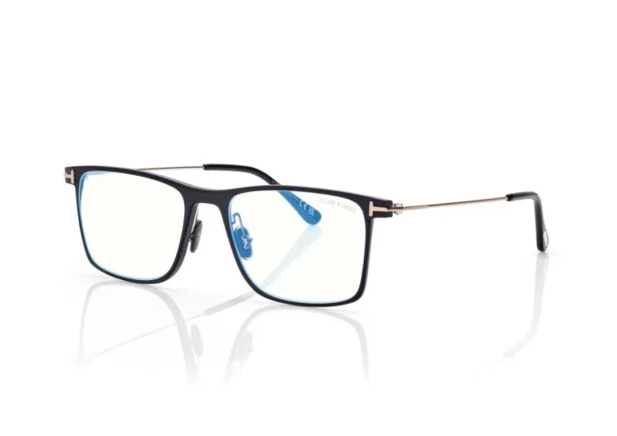 Lunettes de vue carrées Blue Block