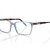 Lunettes de vue carrées Blue Block