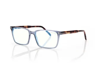 Lunettes de vue carrées Blue Block