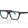 Lunettes de vue carrées Blue Block