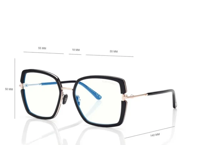 Lunettes de vue carrées Blue Block Lunettes de vue carrées Blue Block