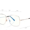 Lunettes de vue carrées Blue Block Lunettes de vue carrées Blue Block