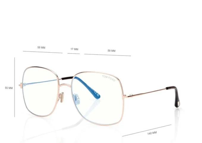 Lunettes de vue carrées Blue Block Lunettes de vue carrées Blue Block