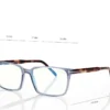 Lunettes de vue carrées Blue Block
