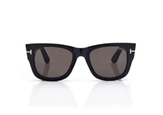 Lunettes de vue carrées Blue Block avec clip solaire
