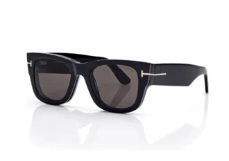 Lunettes de vue carrées Blue Block avec clip solaire