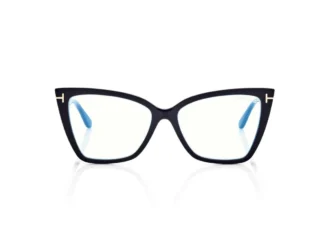 Lunettes de vue carrées Blue Block Cat Eye