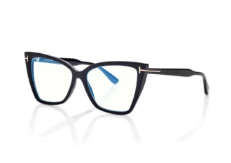 Lunettes de vue carrées Blue Block Cat Eye