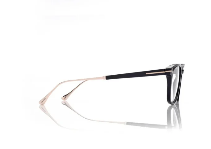 Lunettes de vue carrées en corne