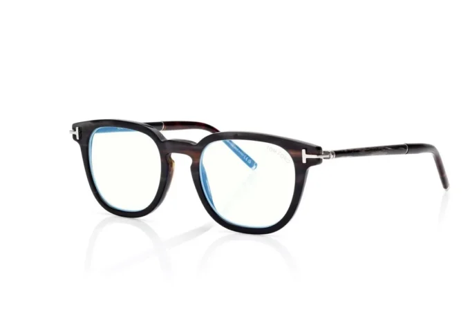 Lunettes de vue Horn Square Blue Block Lunettes de vue Horn Square Blue Block
