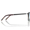 Lunettes de vue Horn Square Blue Block Lunettes de vue Horn Square Blue Block
