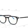 Lunettes de vue Horn Square Blue Block Lunettes de vue Horn Square Blue Block