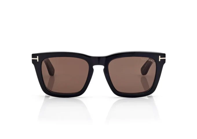 Lunettes de vue Icon Blue Block Square avec clip solaire