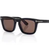 Lunettes de vue Icon Blue Block Square avec clip solaire
