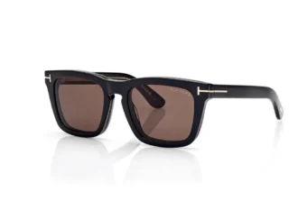Lunettes de vue Icon Blue Block Square avec clip solaire