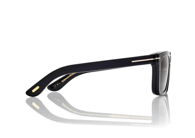 Lunettes de vue Icon Blue Block Square avec clip solaire