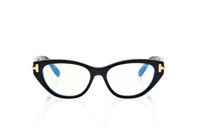 Lunettes de vue ovales Icon Blue Block