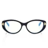 Lunettes de vue ovales Icon Blue Block