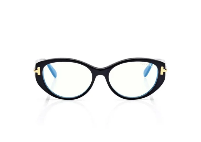 Lunettes de vue ovales Icon Blue Block