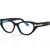 Lunettes de vue ovales Icon Blue Block
