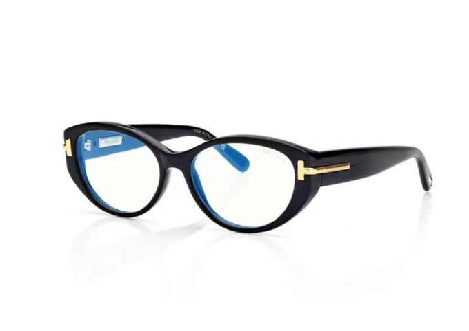 Lunettes de vue ovales Icon Blue Block