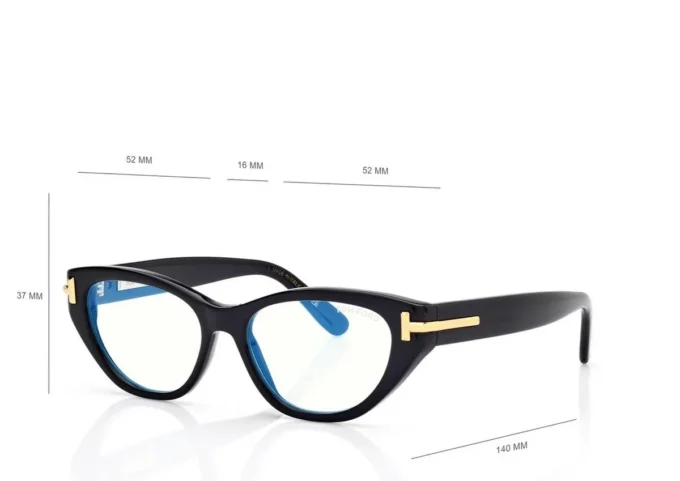 Lunettes de vue ovales Icon Blue Block