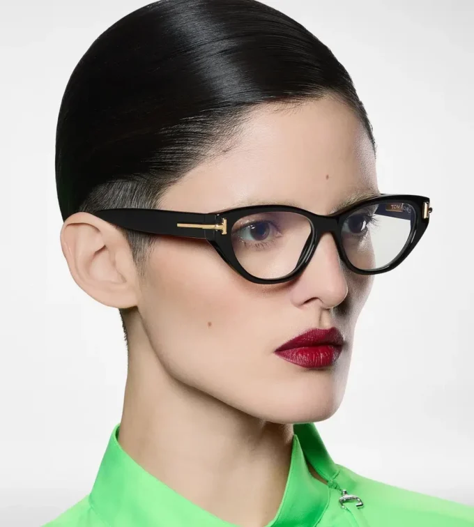 Lunettes de vue ovales Icon Blue Block