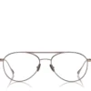 Lunettes de vue Pilot en titane