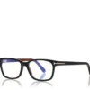 Lunettes de vue rectangulaires classiques Blue Block