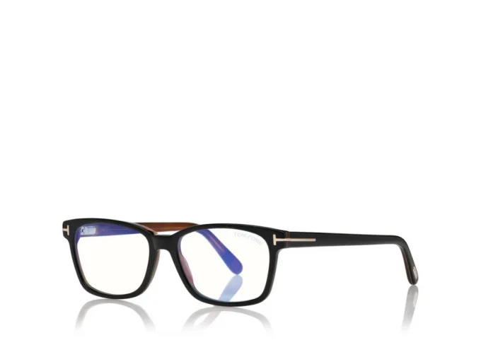 Lunettes de vue rectangulaires classiques Blue Block