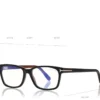 Lunettes de vue rectangulaires classiques Blue Block