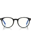 Lunettes de vue rondes Blue Block