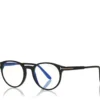 Lunettes de vue rondes Blue Block
