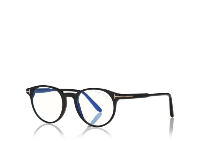 Lunettes de vue rondes Blue Block