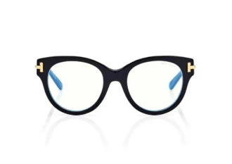 Lunettes de vue rondes Icon Blue Block