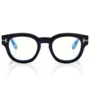 Lunettes de vue rondes Icon Blue Block