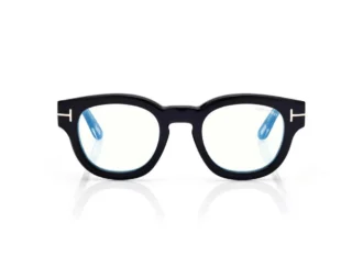 Lunettes de vue rondes Icon Blue Block