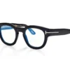 Lunettes de vue rondes Icon Blue Block