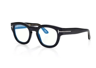 Lunettes de vue rondes Icon Blue Block