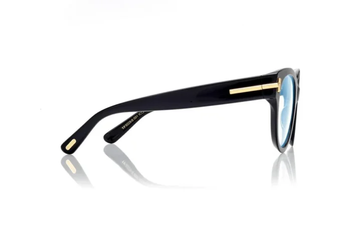 Lunettes de vue rondes Icon Blue Block